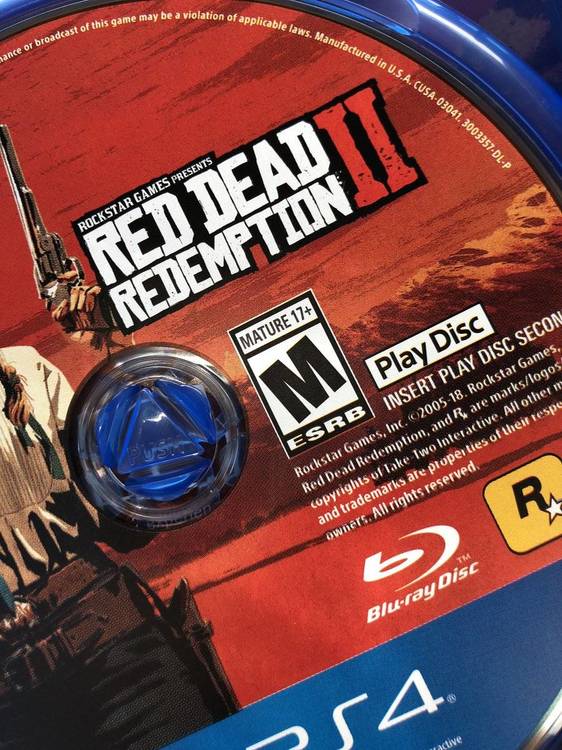 Read Dead Redemption 2 Comes With 2 Discs Red Dead Redemption 2