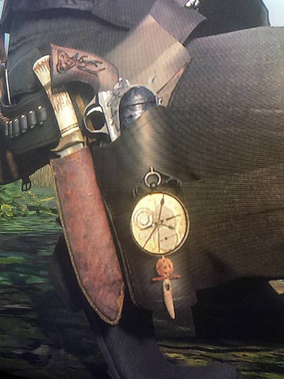 Can someone please explain to me why there is a watch on my holster