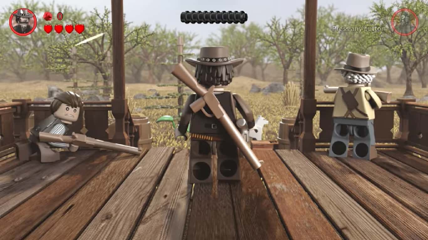 Red Dead Redemption Rebuilt With Lego
