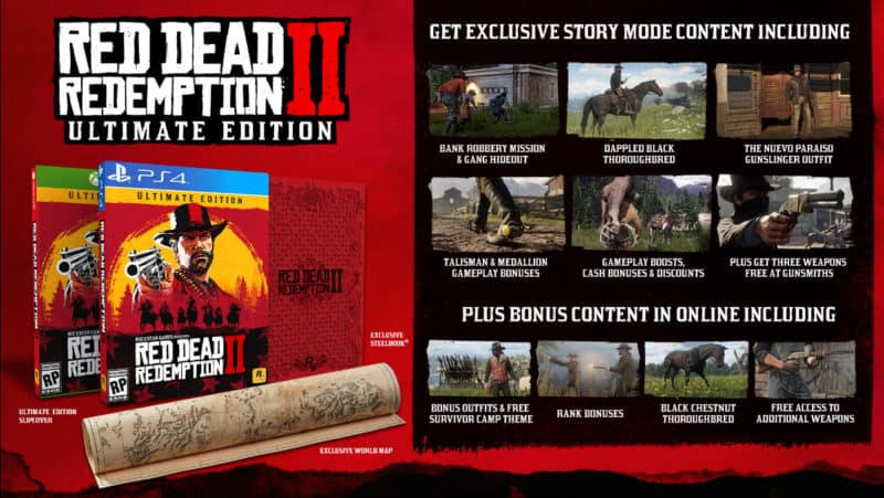 All Red Dead Redemption 2 Special Editions Revealed (official)