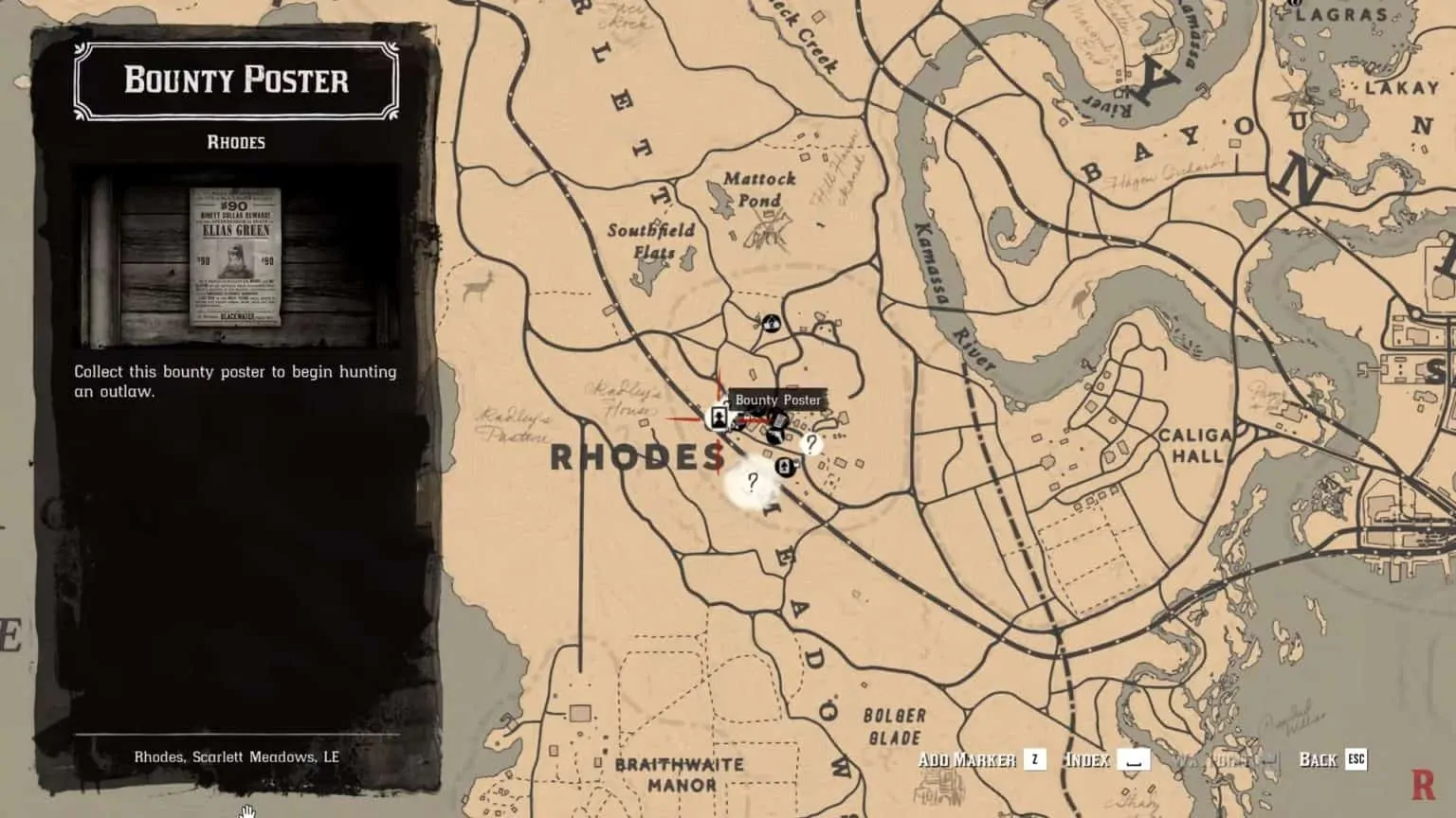 Red Dead Redemption 2 Bounty Hunting Missions Guide