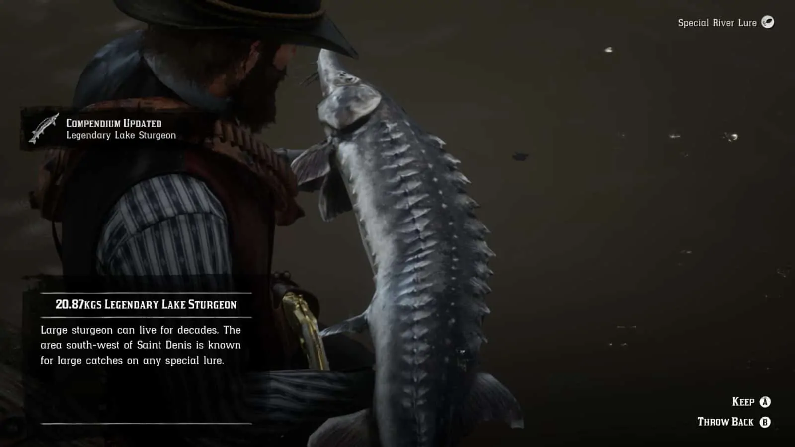 Red Dead Redemption 2 Legendary Fish Locations Guide ("A Fisher of Fish