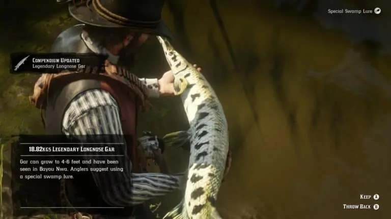 Red Dead Redemption 2 Legendary Fish Locations Guide (