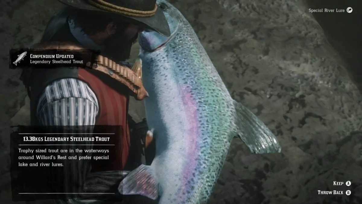 Red Dead Redemption 2 Legendary Fish Locations Guide ("A Fisher of Fish