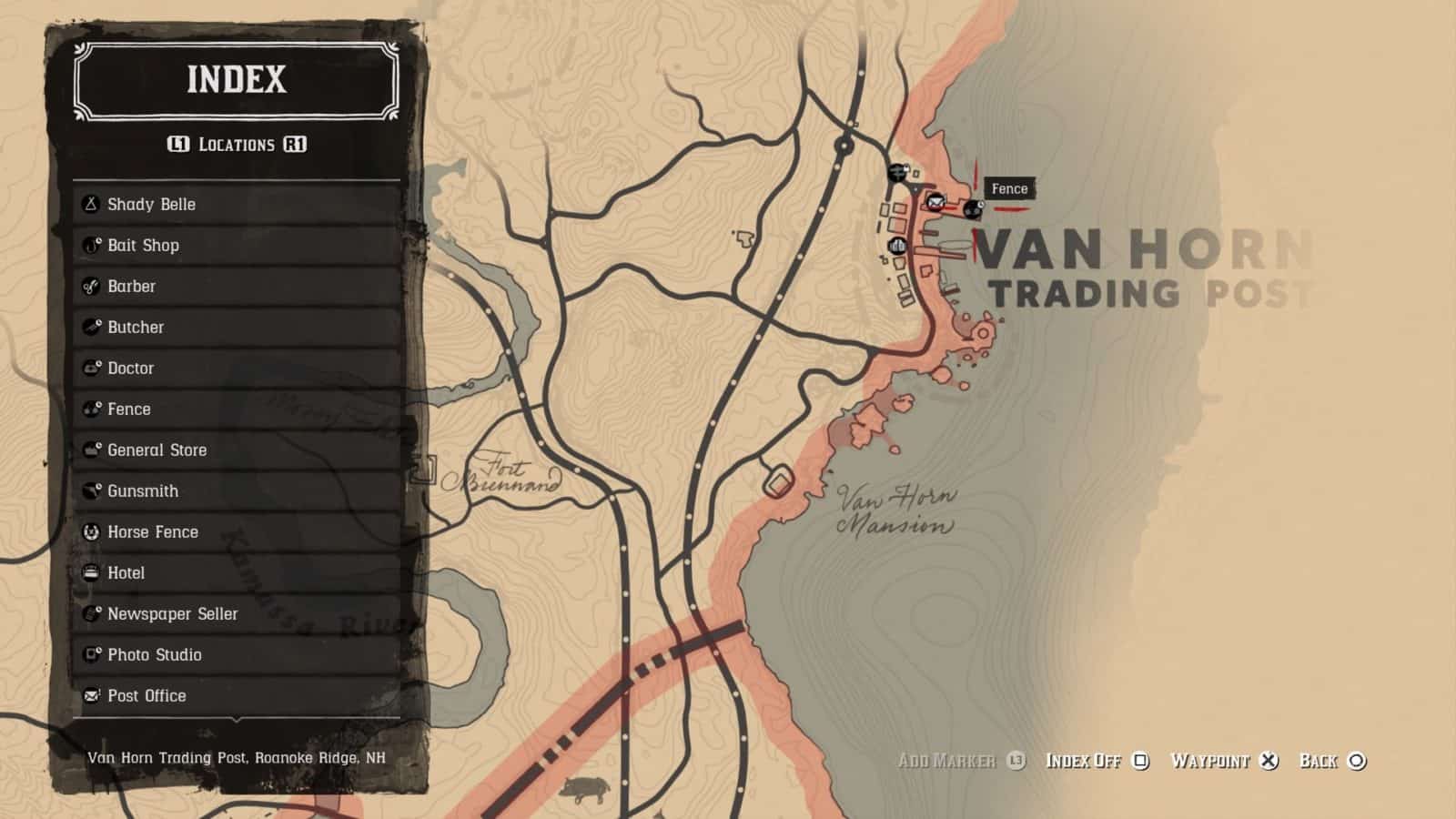 Red Dead Redemption 2 Fences Locations Guide