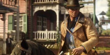 Arthur on horseback
