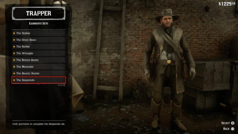 Red Dead Redemption 2 All Outfits Guide