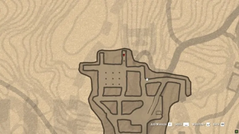 Sketched Map Treasure Hunt Guide