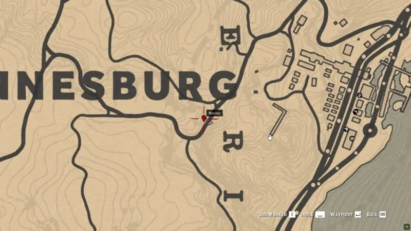 Sketched Map Treasure Hunt Guide