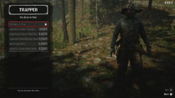 Trapper Gear List Rdr2 Red Dead Redemption 2 Trapper Crafting, Materials Guide - RDR2.org