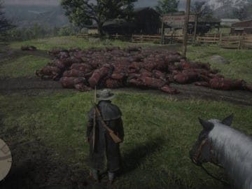 Piles Of Dead Horses Appearing In Red Dead Online