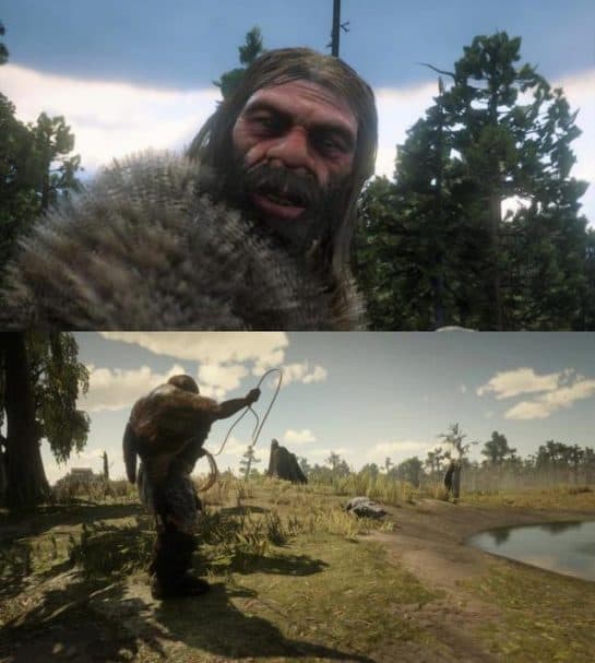Caveman Discovered In Red Dead Redemption 2 Files