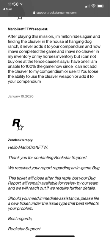 Possible New Red Dead Redemption 2 Bug Deletes Weapons