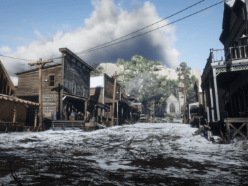 Snow Appears In Red Dead Online For April Fools