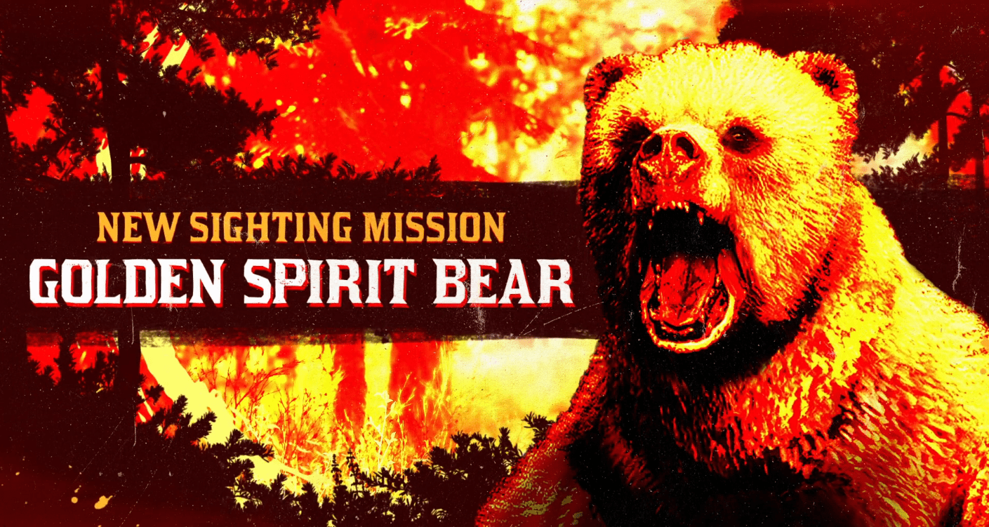 Boar Vitalism Study And Golden Spirit Bear Available In Red Dead Online